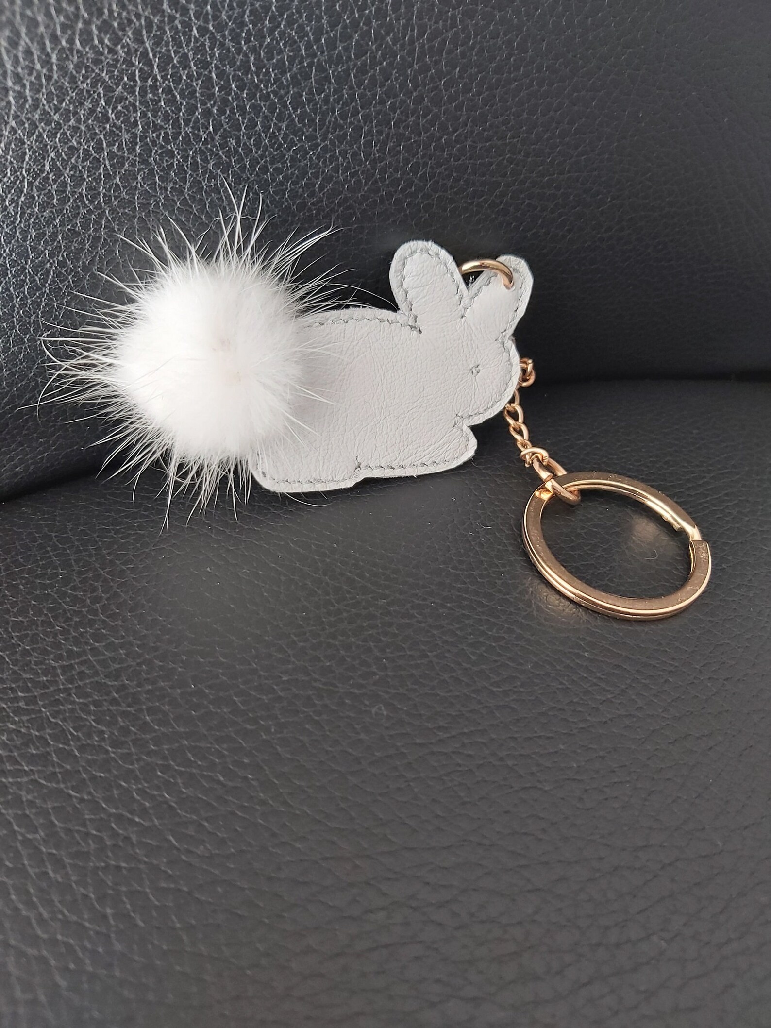 bunny keychain