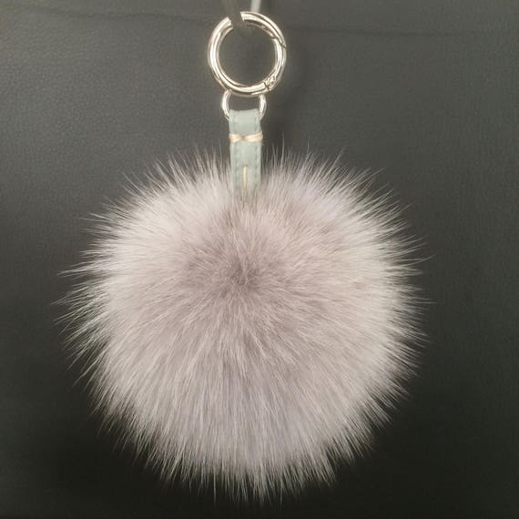 Fox fur keyring new arrivals