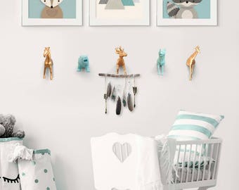 nursery wall hooks