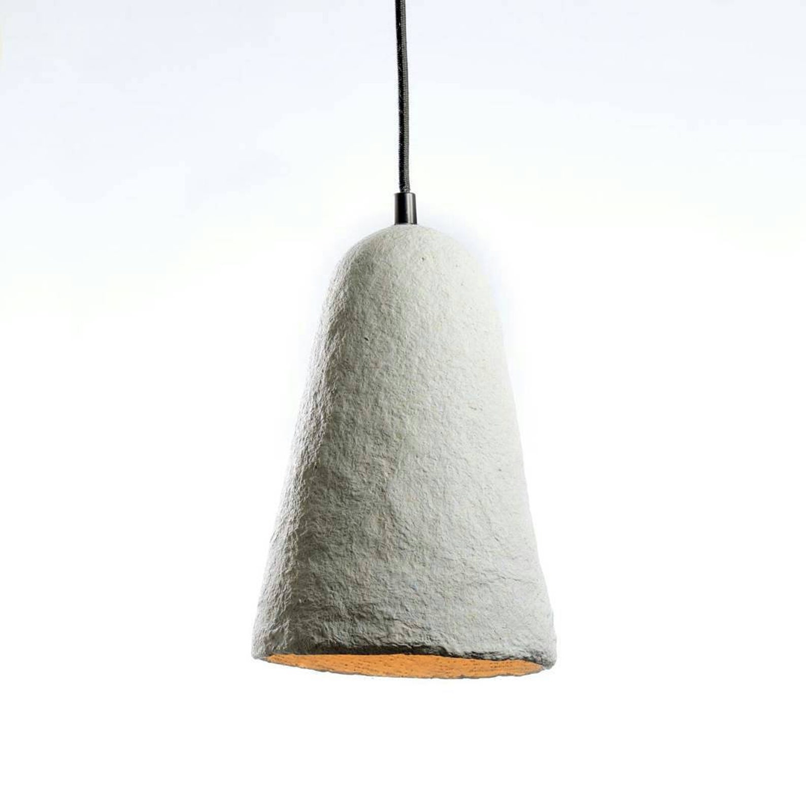 Paper Mache Hanging Lamp Design Lampshade Design Paper Lamp Etsy