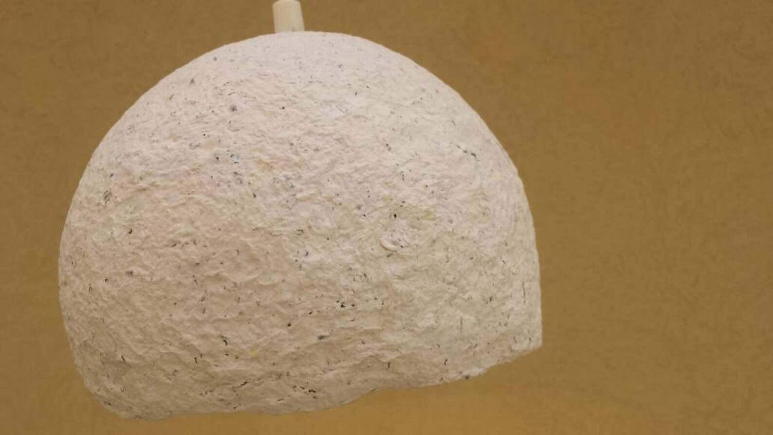 Paper Mache Hanging Lamp Papier Mache Lampshade Paper Lamp Etsy