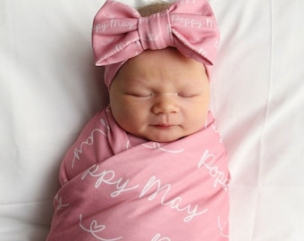 Personalized swaddles