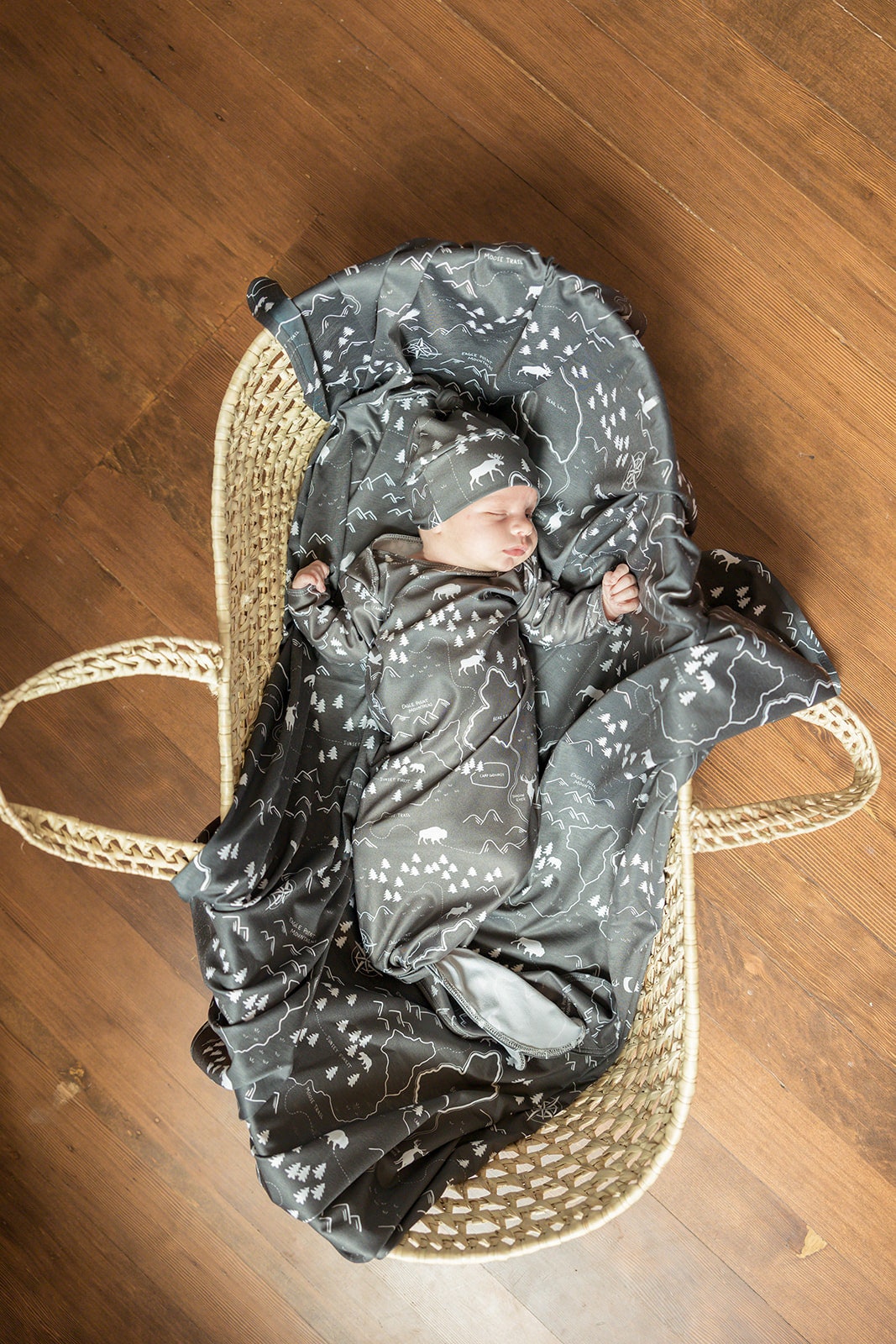 Swaddle with knot at bottom hotsell