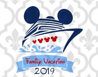 Download Disney Cruise 2019 Ship Cutting or Printing Digital File ...