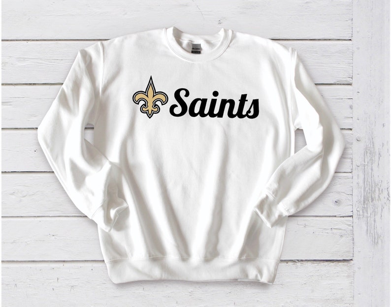 vintage saints crewneck