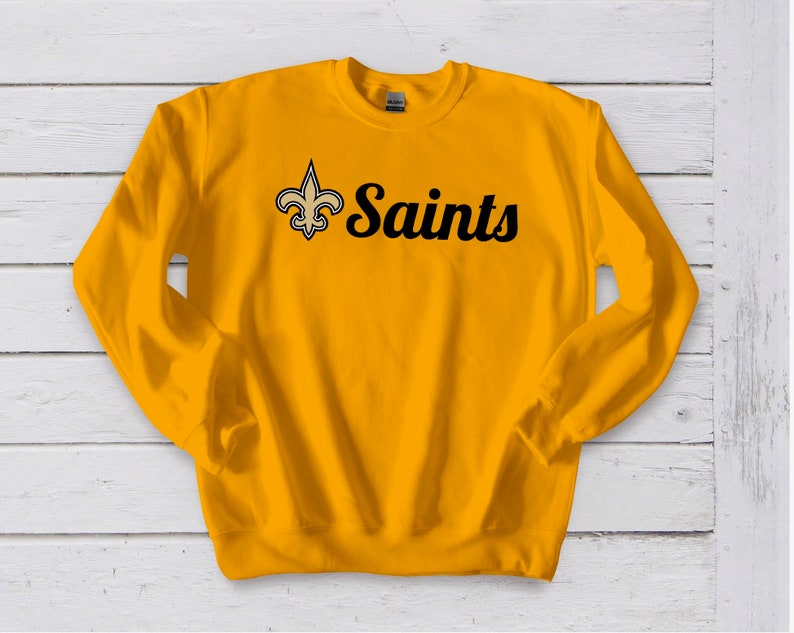 vintage saints crewneck