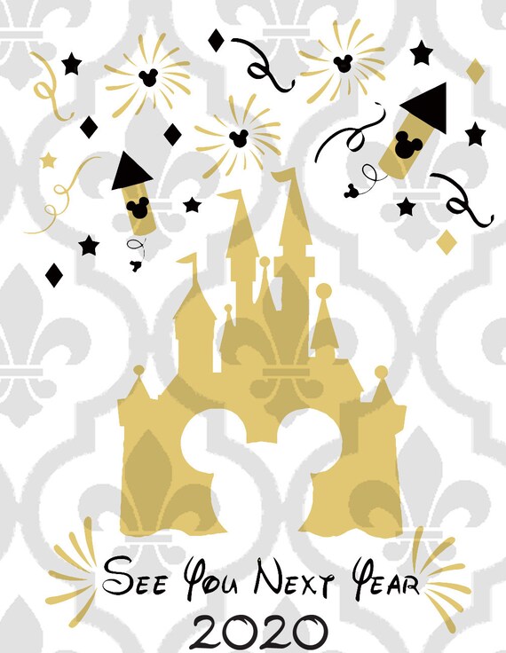 Free Free Disney New Year Svg SVG PNG EPS DXF File
