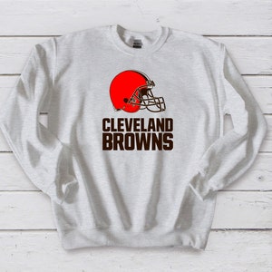 cleveland browns crewneck sweatshirt