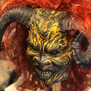 Demon Mask Halloween Cosplay
