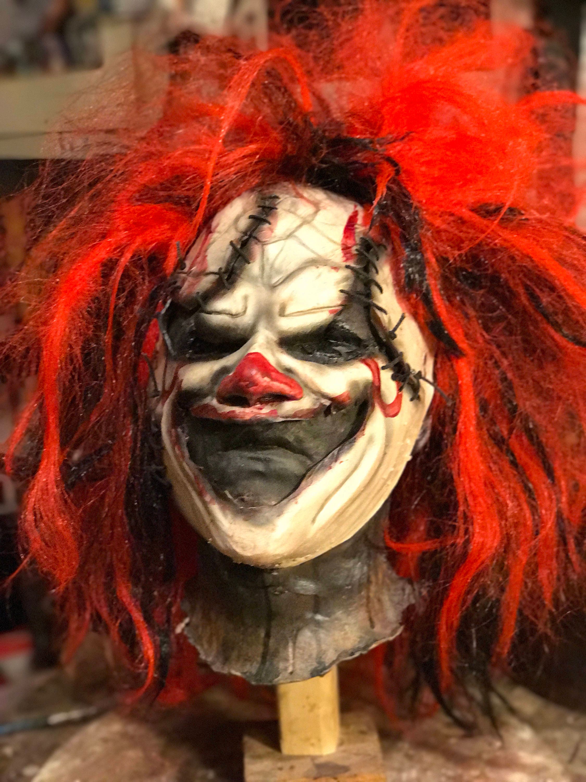 Killer Clown Maske -