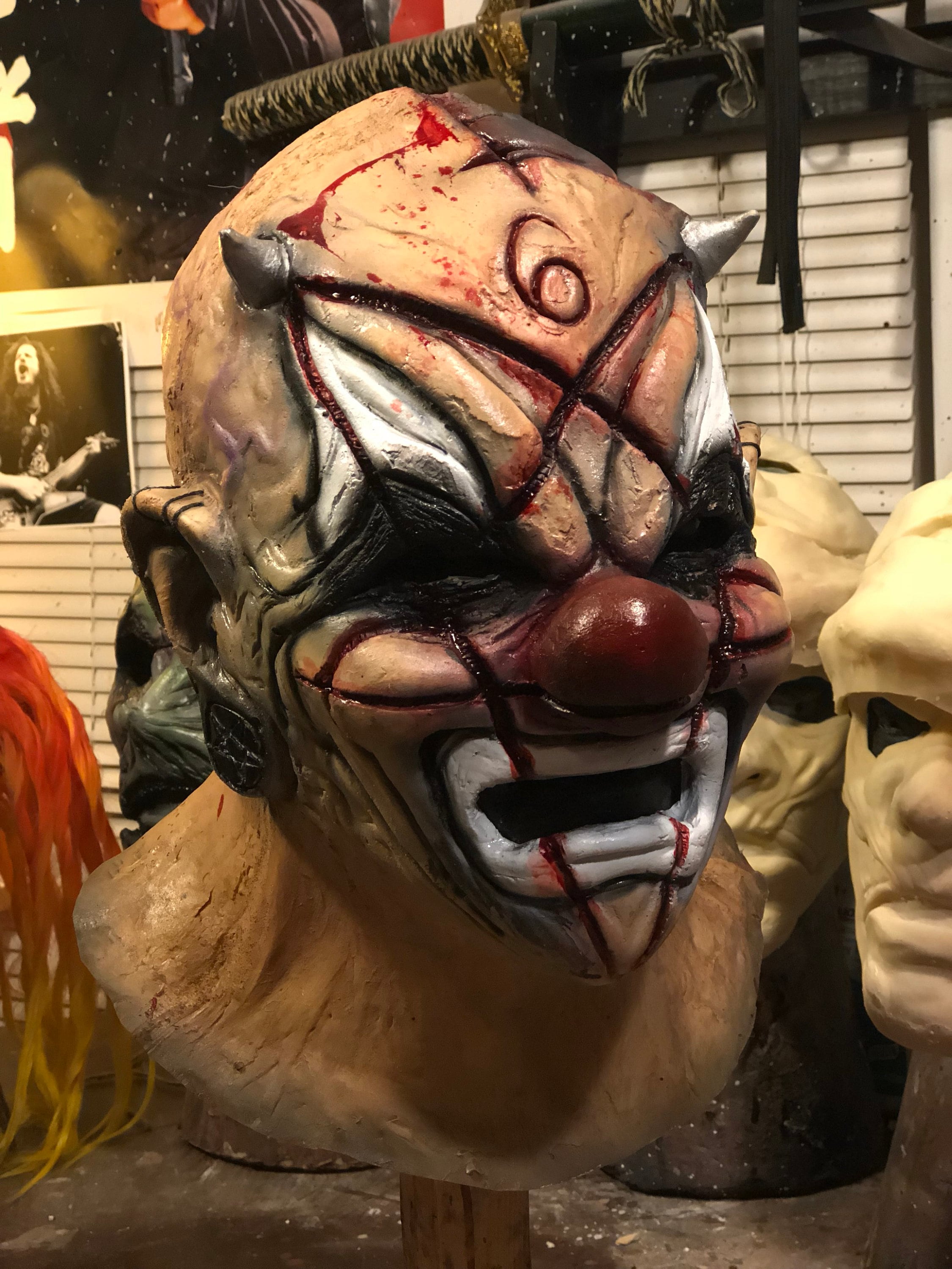 Mayhem Clown Mask - Etsy
