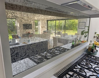 Stratus Mirror Toughened Glass Splashback