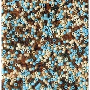 DB-MIX9042 - MIYUKI DELICA Japanese Seed Beads Size 11/0  Mix Robins Nest