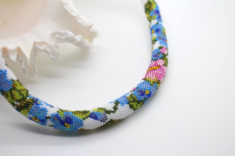 Crochet Explosion Bead Crochet PATTERN -