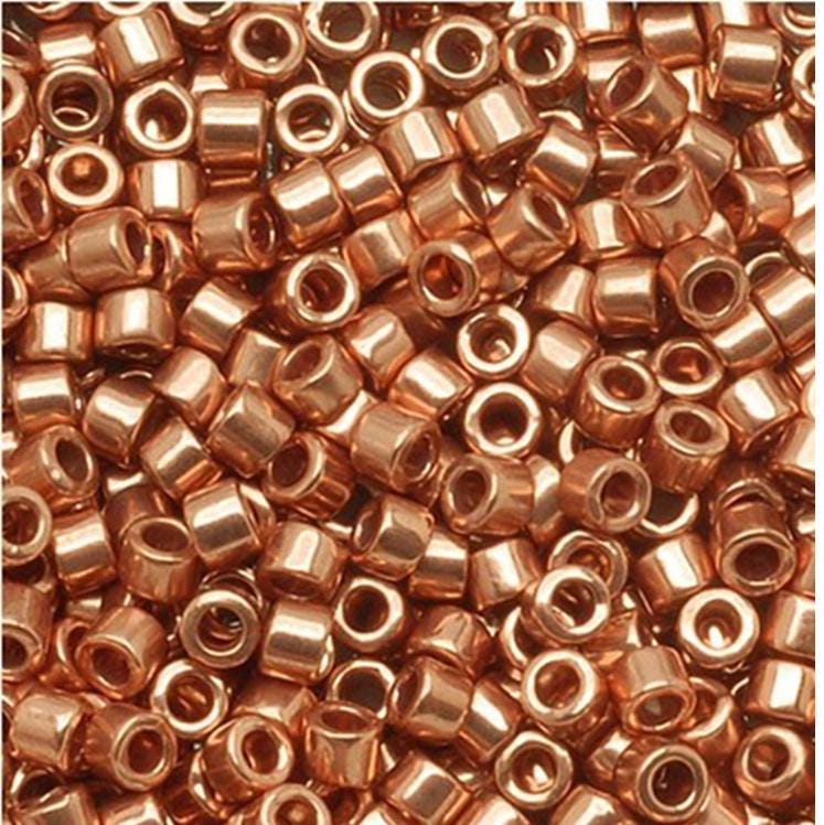 miyuki Miyuki Delica Seed Bead 11/0 Inside Color Lined Shimmer Turquoise