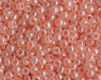 TR-11-905 - TOHO Round Seed Beads Size 11/0 Ceylon Peach Blush