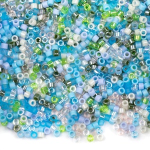 DB-MIX08 - Serenity , Miyuki Delica Beads Mix, Japanische Glasperlen Size 11/0