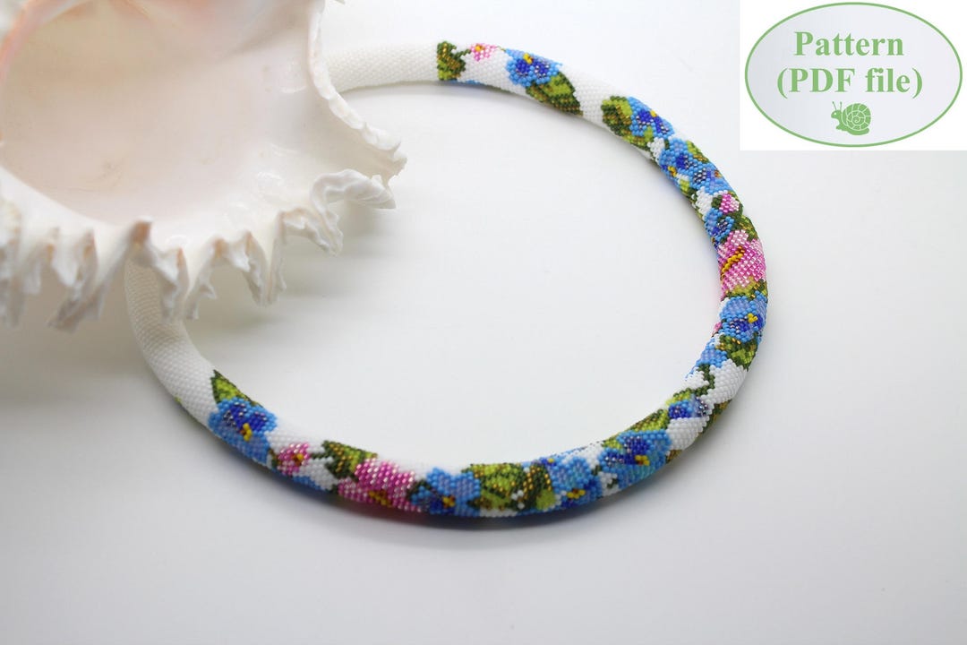 Crochet Explosion Bead Crochet PATTERN -