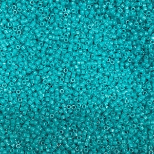 DB658 - MIYUKI DELICA,  Dyed Opaque Turquoise, Japanese Seed Beads Size 11/0