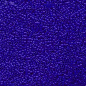 DB756 - MIYUKI DELICA, Opaque Royal Blue Matt, Japanese Seed Beads Size 11/0