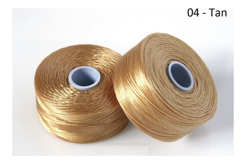 Linha de Nylon para Contas S-Lon: Tamanho D, Carretel de 78 Jardas, 12 Cores - Fabricado nos EUA imagem 5