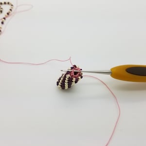 Step-by-step TUTORIAL How to Crochet a Double Bead/Euro Method Rope