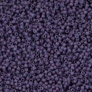 DB799 - MIYUKI DELICA Cuentas de semillas japonesas Tamaño 11/0 Color Lavanda Opaco Mate