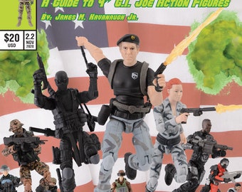 Guía de Rank & File volumen 2.2 G.I. Joe 2007-2009 Libro de referencia Cobra Commander Duke Snake Eyes Storm Shadow Zartan Destro Scarlett