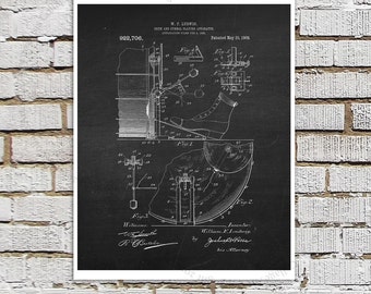 Drum and Cymbal Patent Art on chalkboard background - Music room Decor, Musician Wall Decor, Gift for Drummer, Drummer Decor idea, Wall Art