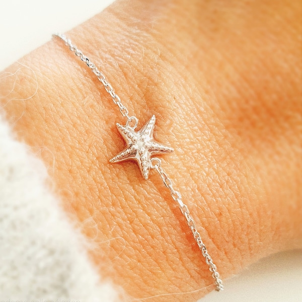 925/000 silver starfish bracelet