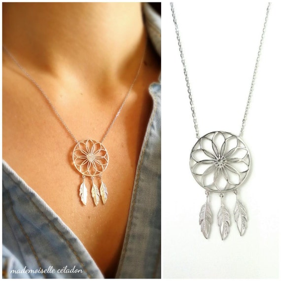 Gold Misty Dreamcatcher Necklace - LL Loves