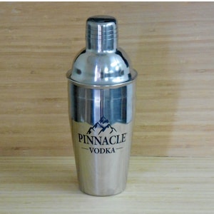 Personalized Cocktail Shaker, Laser Engraved Stainless Steel Cocktail Shaker, Monogrammed Cocktail Shaker, Custom Party Gift