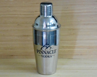 Personalized Cocktail Shaker, Laser Engraved Stainless Steel Cocktail Shaker, Monogrammed Cocktail Shaker, Custom Party Gift