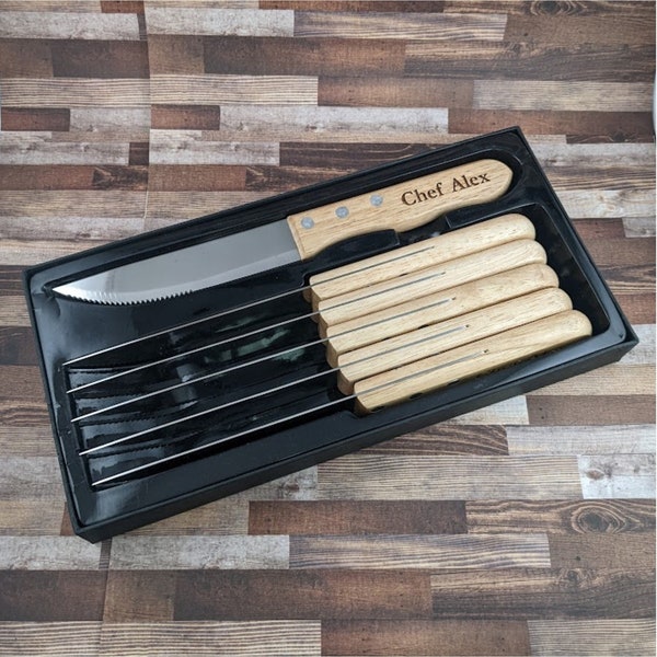 Custom Steak Knife Etsy