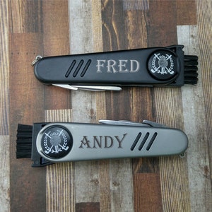 Personalized Golf Multi-Tool, Monogrammed Golf Gift, Groomsmen Gift, Employee Gift, Father's Day Gift