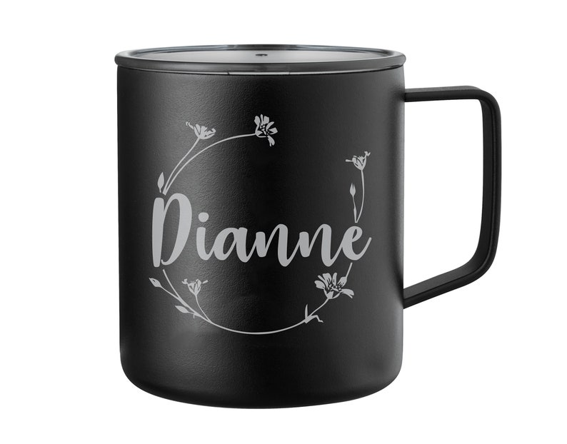 Personalized Coffee Mug 14 oz. Custom Insulated Camp Mug