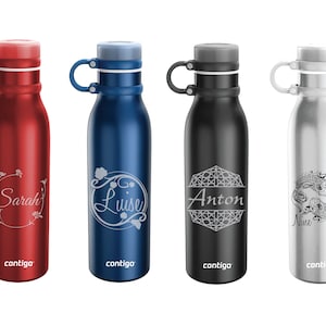 Contigo Autospout Water Bottle Replacement Straws 4-Pack 