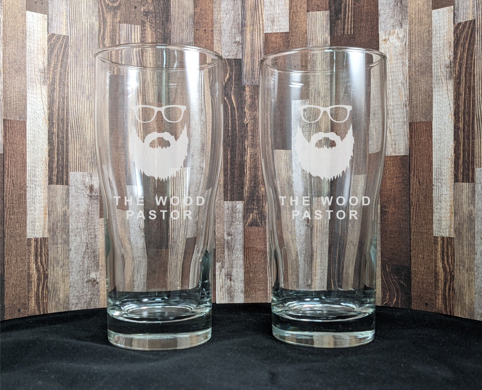 Personalized Tulip Pint Glass Set of 2 Custom 16 Oz. Beer Etsy