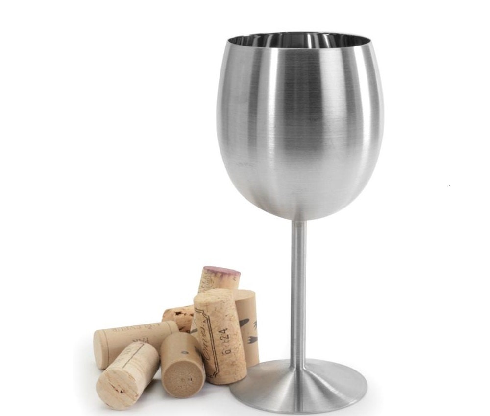 Stainless Steel Wine Glass