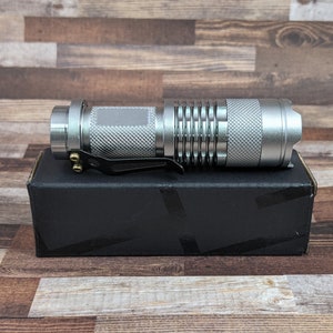 Personalized Flashlight Tactical Flashlight Monogrammed Flashlight, Engraved Groomsmen Gift, Personalized Gift for Him image 3