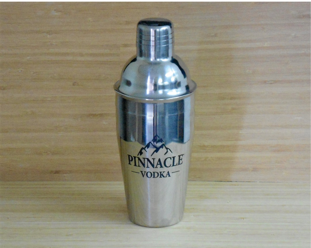 Personalized Cocktail Shaker, Laser Engraved Stainless Steel Cocktail