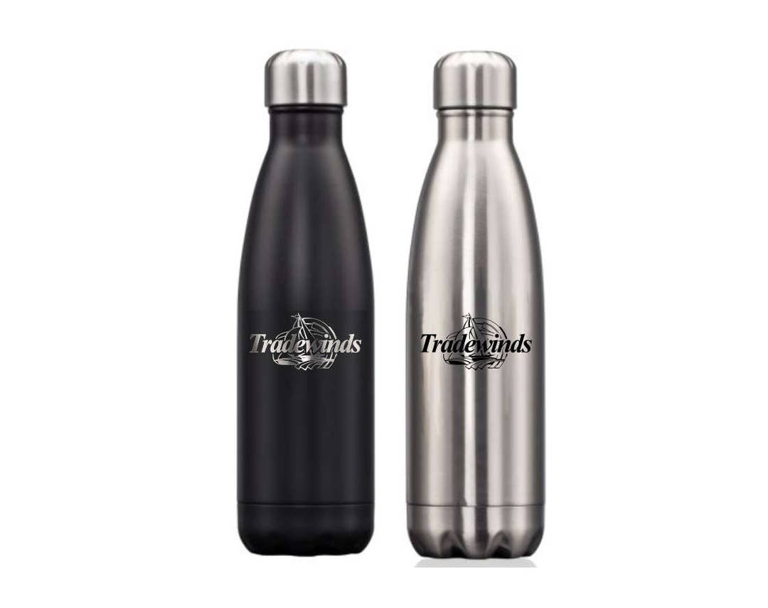 Personalized Water Bottle - 17 Oz. Stainless Steel - Vacuum Insulated ...