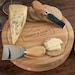 Personalized Cheese Board Set, Laser Engraved Wood Cutting Board, Custom Gift for Couple or Wedding Gift, Housewarming Gift 