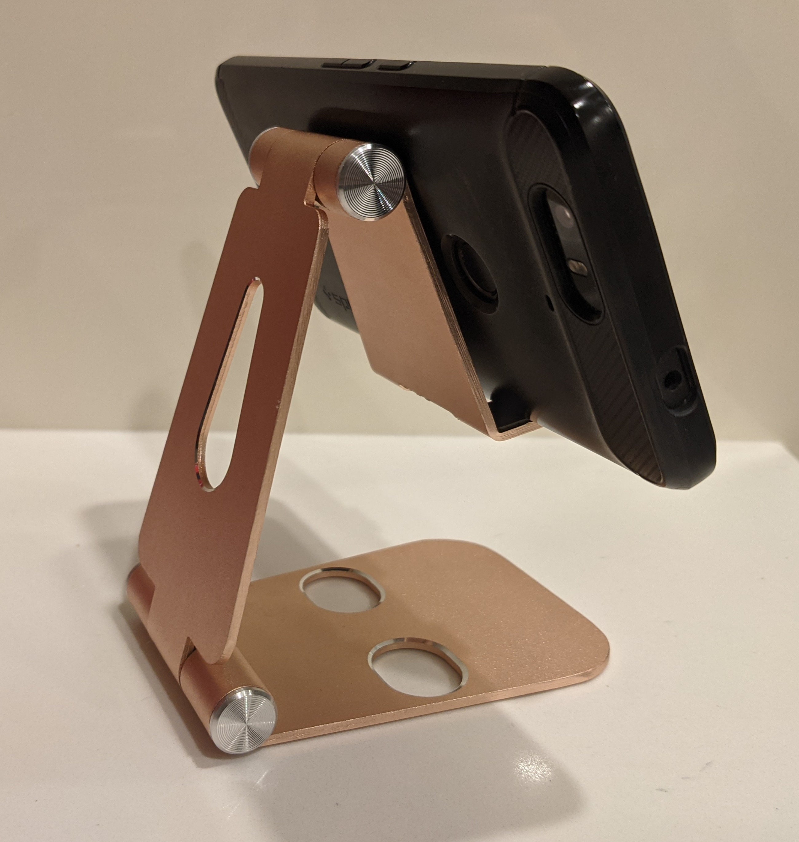Personalized Phone Stand Custom Smartphone Holder Foldable Etsy
