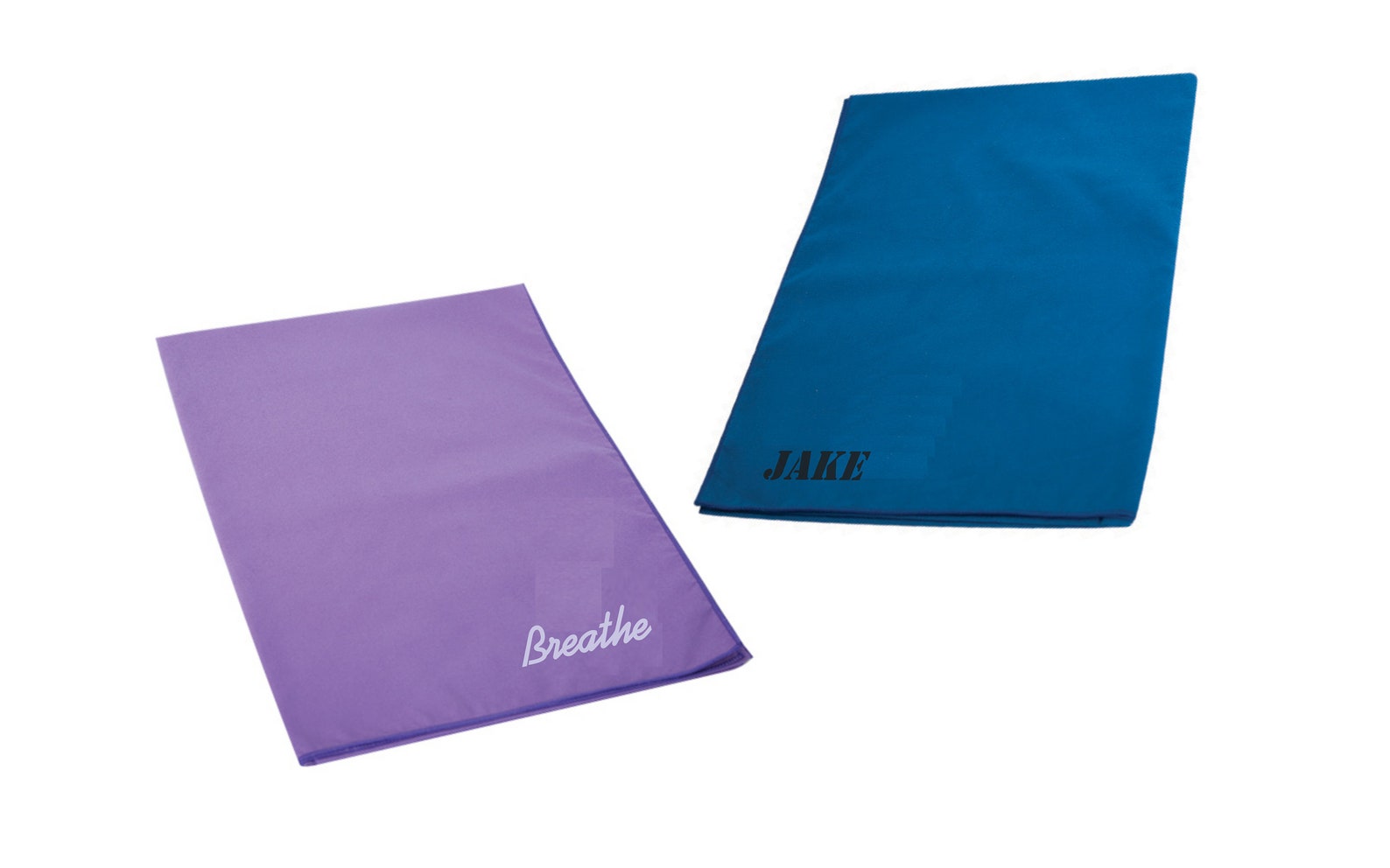 Personalized Yoga Towel Embroidered Microfiber Yoga Towel Etsy