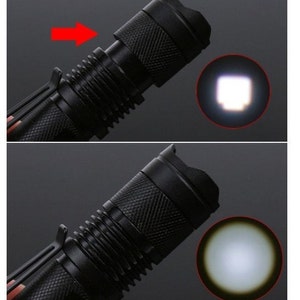 Personalized Flashlight Tactical Flashlight Monogrammed Flashlight, Engraved Groomsmen Gift, Personalized Gift for Him image 6