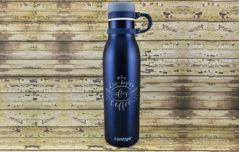 contigo water bottle with card key cash compartment