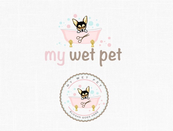 Pet Logo Design Little Dog Logo Boutique Logo Animal Products Etsy