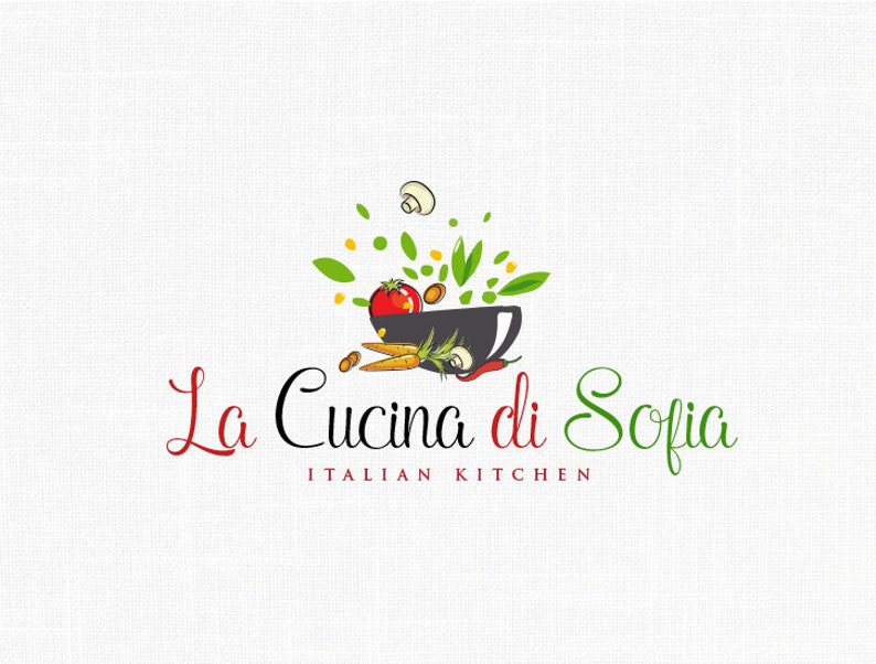 Kitchen Logo Design Restaurant Logo Vegetables Logo Food ...