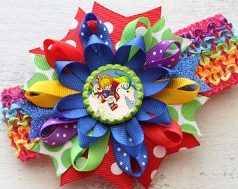 Rainbow Brite Bow Etsy